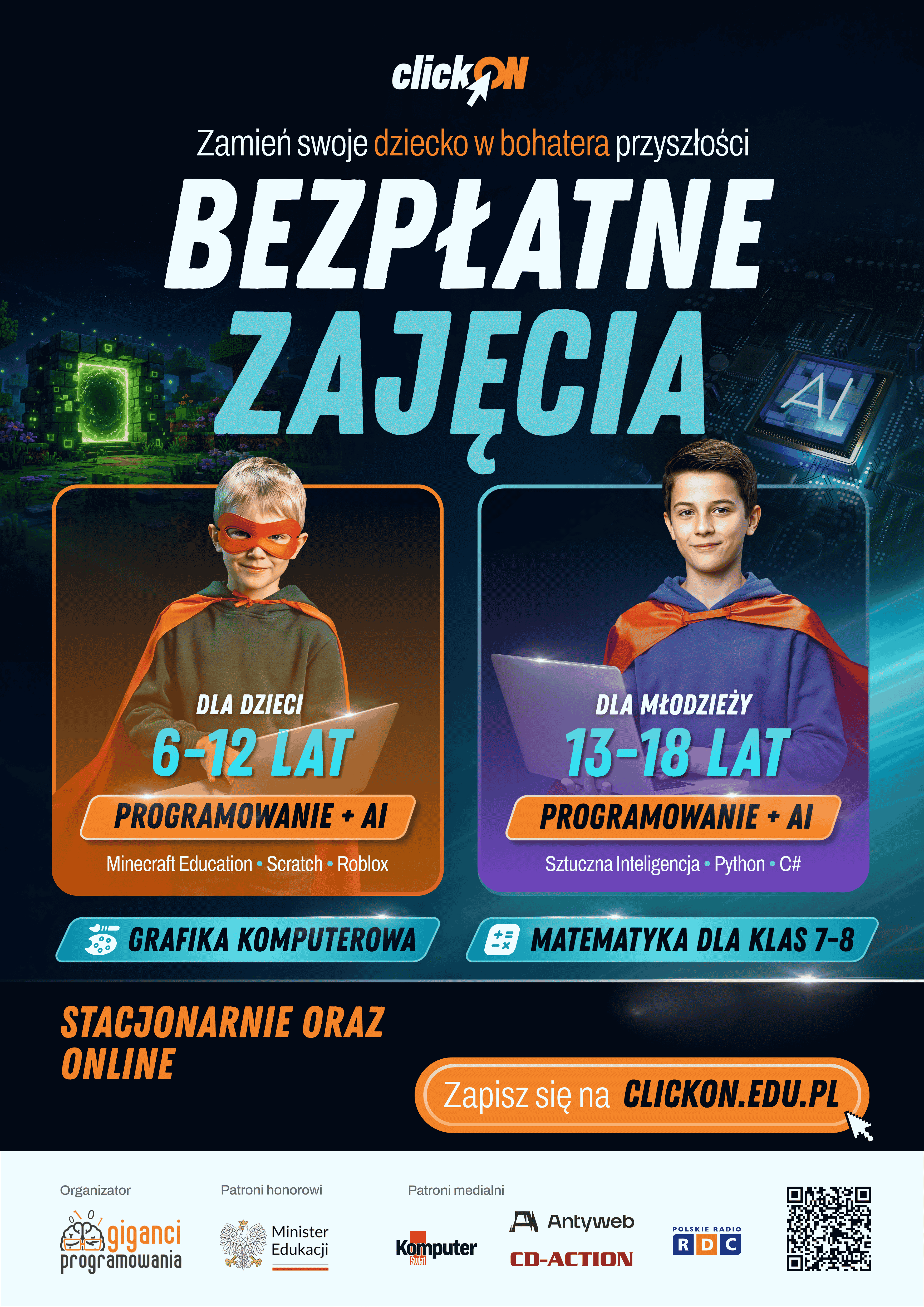 clickON plakat