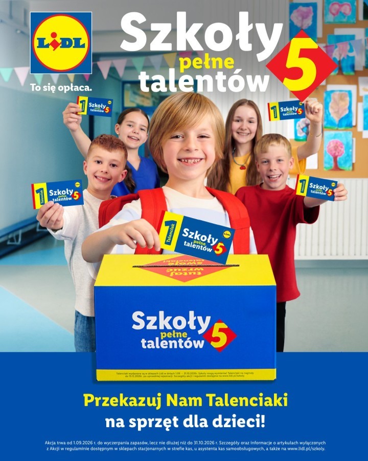 akcja lidla talenciaki